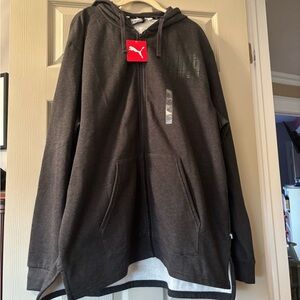 Puma Men's Black Hoodie Sweater XL - New With Tags